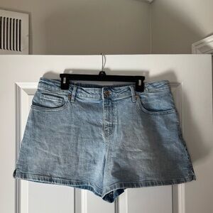 Light Blue Jean Shorts